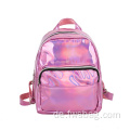 Mirror Shine Metallic Mini Rucksack mit benutzerdefiniertem Logo